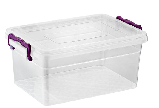Clear Plastic Storage Box 30 Litre 0974 / ST30 (Big Parcel Rate)