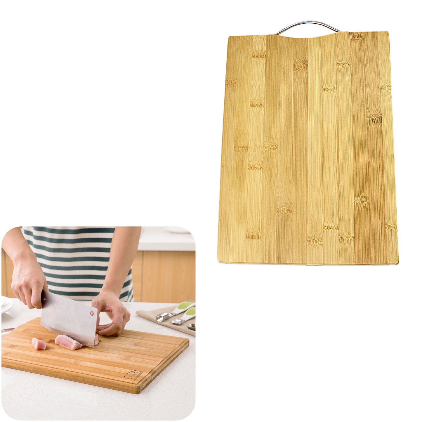 Bamboo Wooden Chopping Board 28 x 38 cm, SKU 0303