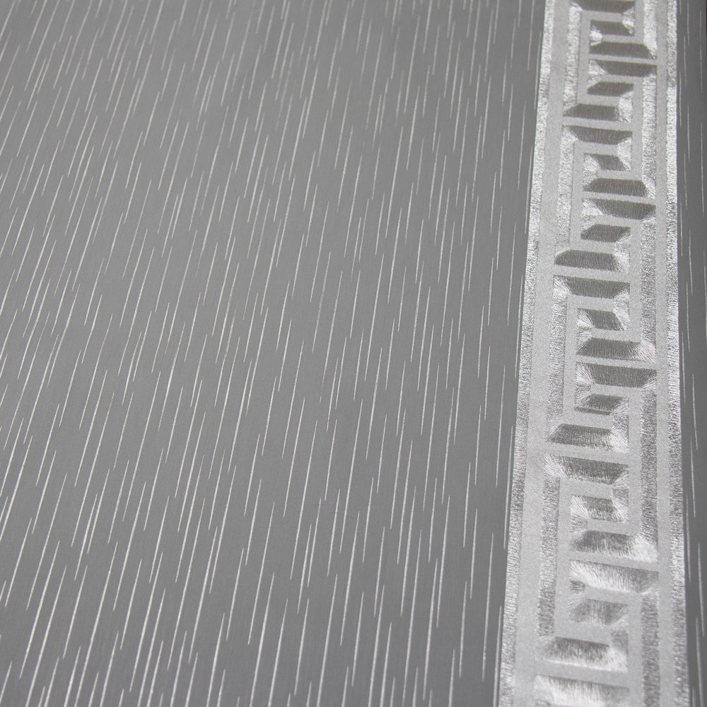 Durane Plastic Table Cover Roll Grey Silver Pattern Design 1.37 x 20m DR-8351D 10267 (Big Parcel Rate)