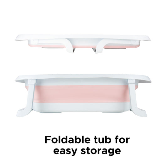 Durane Collapsible Baby Bath Tub 40L Pink 10412 (Big Parcel Rate)