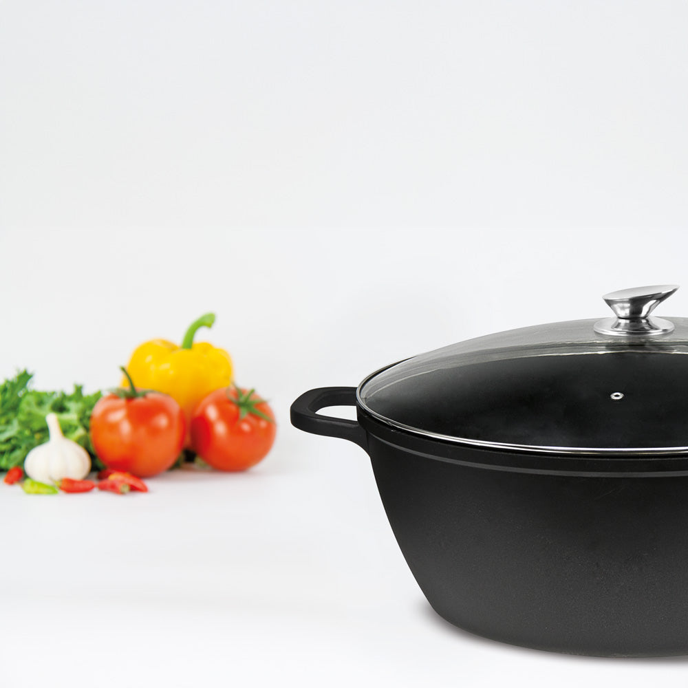 Nea Diecast Stockpot 36 cm Nera Black 11429 / 4224