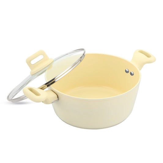 SQ Professional Zoya Forged Stockpot Set of 4 Cream 11711 (Big Parcel Rate)