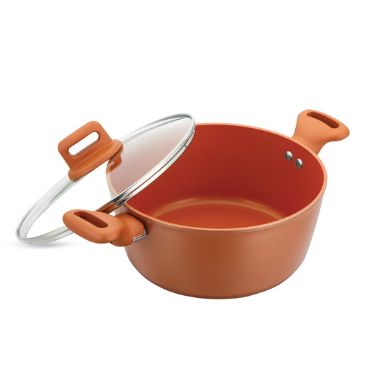 SQ Professional Zoya Forged Stockpot Set of 4 Copper 11712 (Big Parcel Rate)