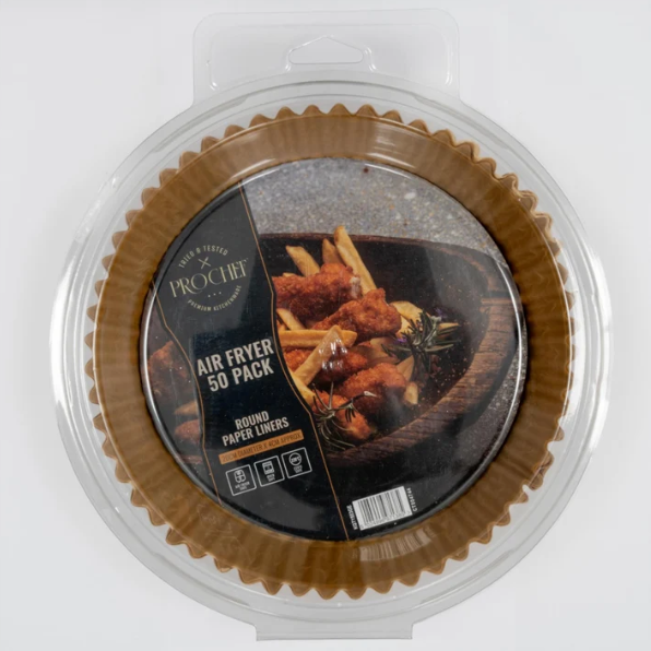 50 PCS ROUND AIR FRYER PAPER LINER SKU KGT1588GE