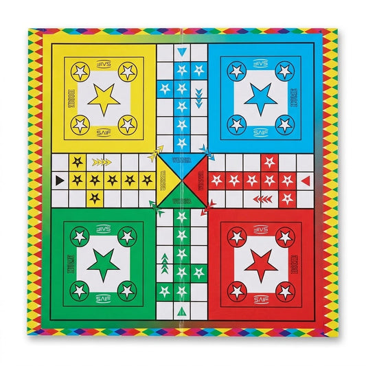 All In One Boardgames (Ludo, Chess, Alquerque, Snakes and Ladders) SKU-LUDO20 650g