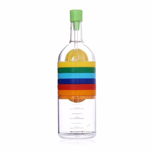 Plastic 8 in 1 Kitchen Bottle Shaped Bar Cocktail Utensil Set 2501 (Parcel Rate)