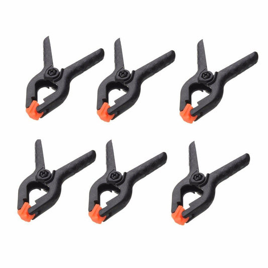 Plastic Market Stall Spring Clamp Clip 2" Pack of 6 2231 (Parcel Rate)