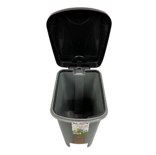 40 LT Slim Waste Bin With Pedal SKU 934 29x53x38cm