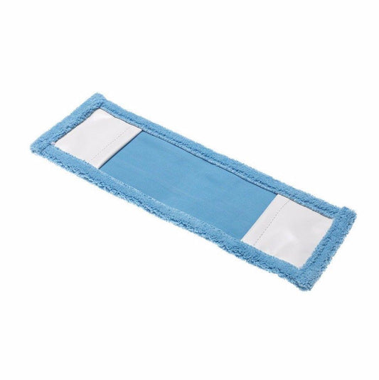 Microfibre Flat Mop Head Refill Replacement Cover 43 x 14cm Assorted Colours 2548 (Large Letter Rate)