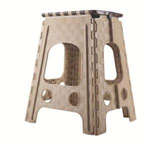 Plastic Folding Stool LARGE Home H 60 x 30cm Assorted Colours KOD0270 / THL979 (Parcel Rate)