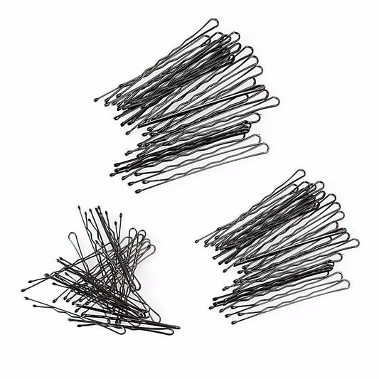 Pack of Black 144 Bobby Pins Hair Accessories 3118 (Large Letter Rate)