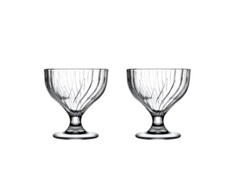 PB Bouquet Ice Cream Cup 240cc Set of 2 51819 (Parcel Plus Rate)