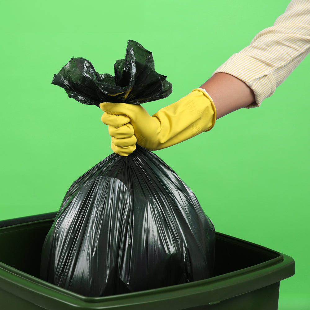 Refuse Sacks Bin Bags 75L 71 x 95 cm Roll of 10 7779 (Parcel Rate)