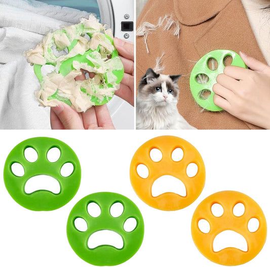8PCS Lint Pet Hair Remover Laundry Hair Catcher Lint Remover For Washing Machine Reuseable Lint Remover Pet Hair Remover Multifunctional - Keep Your Laundry And Bedding Clean!