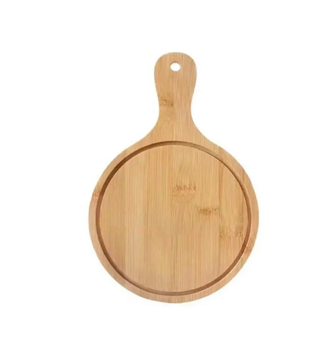 Wooden Pizza Plate Serving Chopping Board Large 29.5 x 43 x 1 cm 7203 A (Parcel Rate)