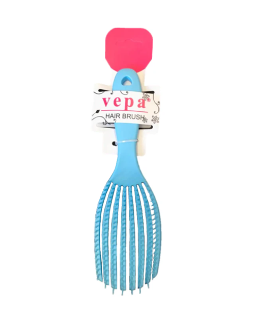 Plastic Hair Brush Comb 23 x 8 cm Assorted Colours 7384 (Parcel Rate)