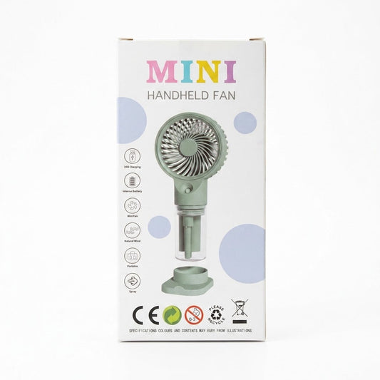 High-Speed Handheld Fan SG-9056 186g 17×6×6cm 5W DC5V/2A