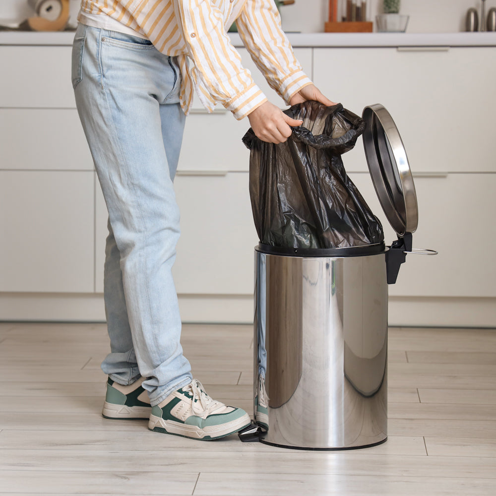 Refuse Sacks Bin Bags 75L 71 x 95 cm Roll of 10 7779 (Parcel Rate)