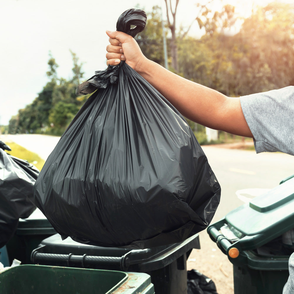 Refuse Sacks Bin Bags 75L 71 x 95 cm Roll of 10 7779 (Parcel Rate)