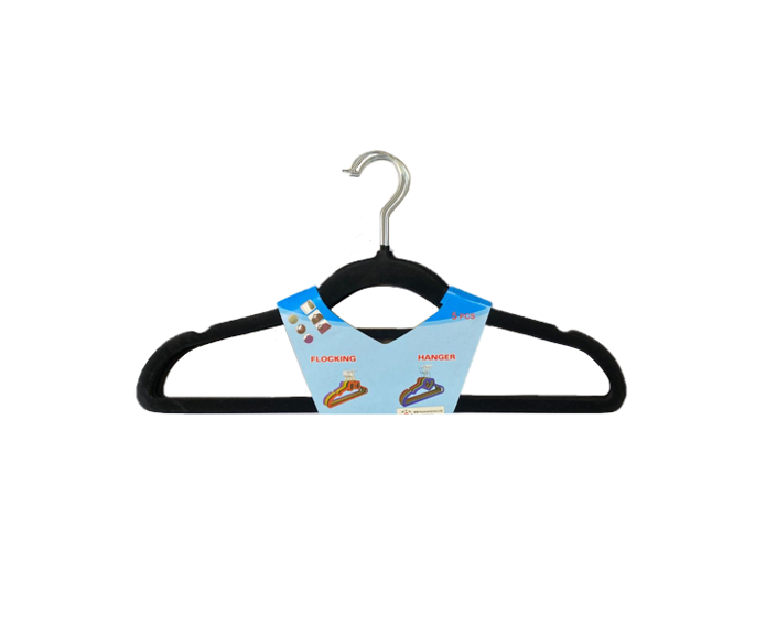 Velvet Non Slip Clothes Hanger 40cm Pack of 4 7900 (Parcel Rate)