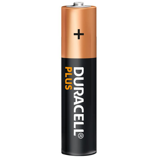 4x Duracell Plus AAA Batteries LR03 Non Rechargeable 2432 / MN2400B4PLUS (Large Letter Rate)