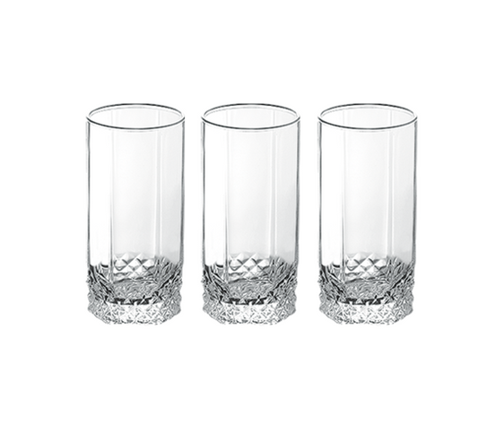 Nova Starlit Drinking Glasses Tumbler 325ml Pack of 3 G1060 / TNV043 (Parcel Plus Rate)