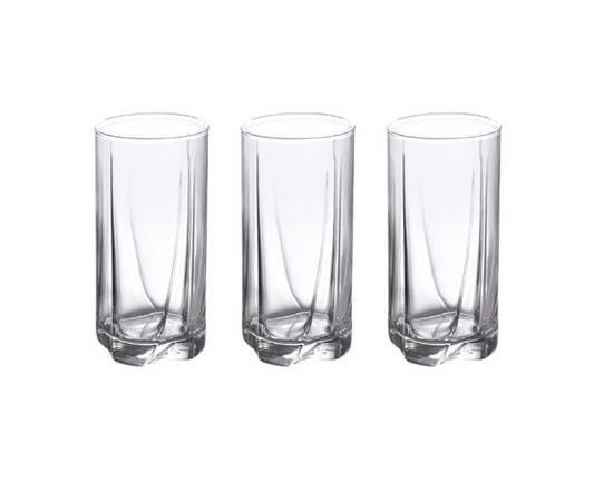 Nova Cosmos Drinking Glasses Tumbler 425ml Pack of 3 G1061 / TNV010 (Parcel Plus Rate)