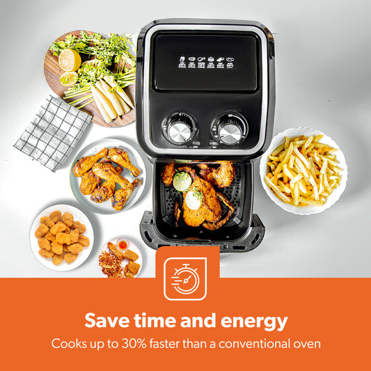 GEEPAS Air Fryer 5L 1600W GAF37528 (Big Parcel Rate)