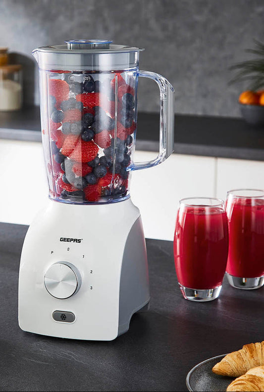 Dual Food Jug Blender and Coffee Grinder 1.8L White GSB44092UKWT (Big Parcel Rate)