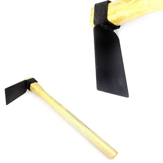 Steel Garden Hoe with Wooden Handle 36 cm 6921 A (Parcel Rate)