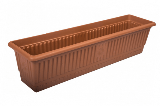 Plastic Rectangle Balcony Flower Pot Container Large 17 x 69cm H3500 (Parcel Rate)