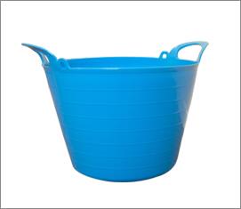 Medium Flexi Tub DIY Storage Bucket 26L Assorted Colours LL5126 / 786075 A (Big Parcel Rate)