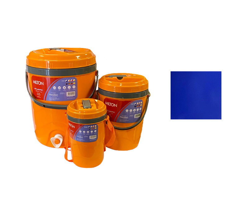 Atlantic Round Water Cooler Jug Set of 3 1/2.5/7.5L Assorted Colours MX8052