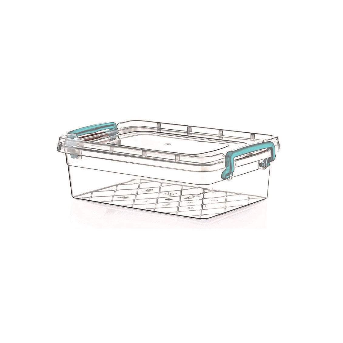 Clear Storage Container Midi Box With Handles 3.50 Litre AK245 a (Parcel Rate)