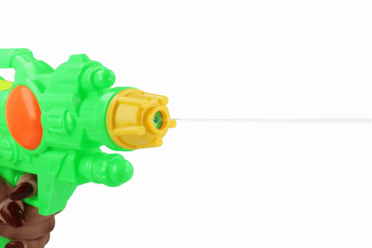 Children's Large Plastic Outdoor Water Gun 31cm Assorted Colours R08291 (Parcel Rate)