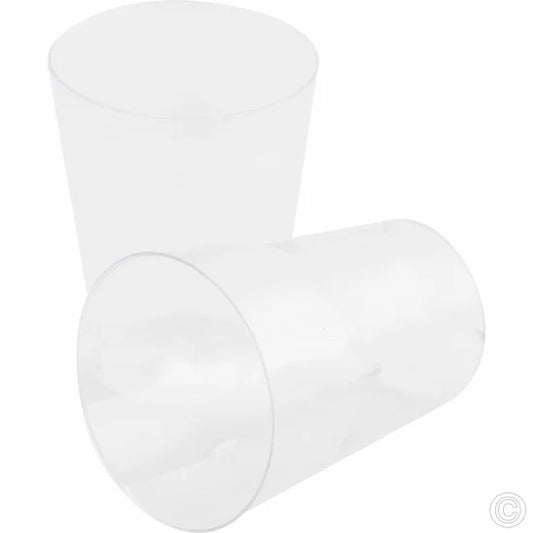 Reusable Plastic Shot Glasses 25ml Pack of 24 Assorted Colours ST81385 (Parcel Rate)