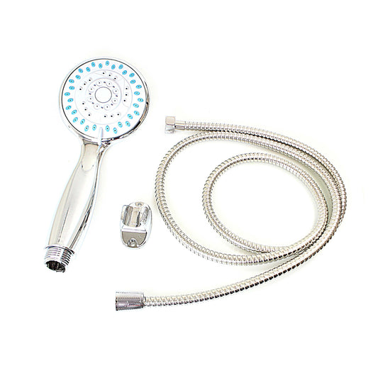 3 Mode Shower Head With Pipe 1.8m ABS Bathroom Set 0551 (Parcel Rate)