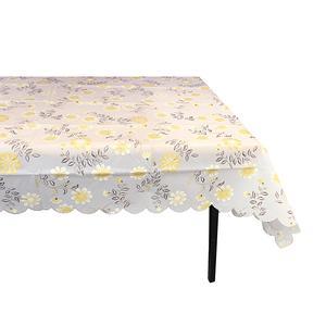 PVC Vinyl Dining Kitchen Table Cover Protector with Floral Pattern 152 x 152cm Assorted Designs and Colours  0314 (Parcel Rate)