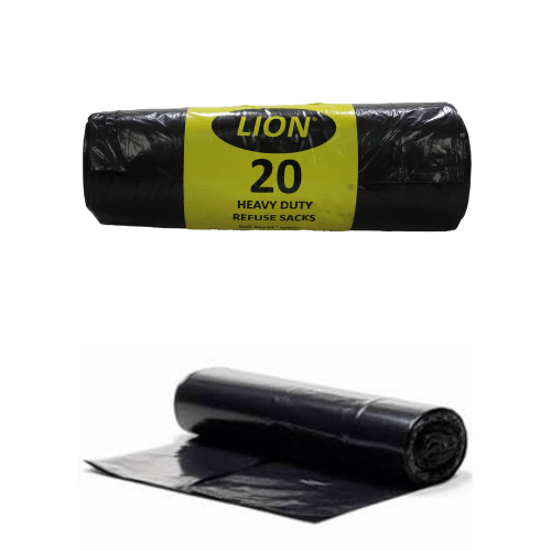 Heavy Duty Refuse Sacks Roll Of 20 Diy Home Outdoors 85951