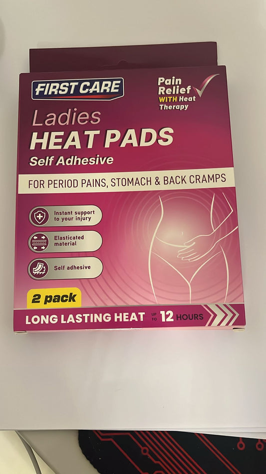 2 PK Feminie Ladies Heat Patches SKU MP5