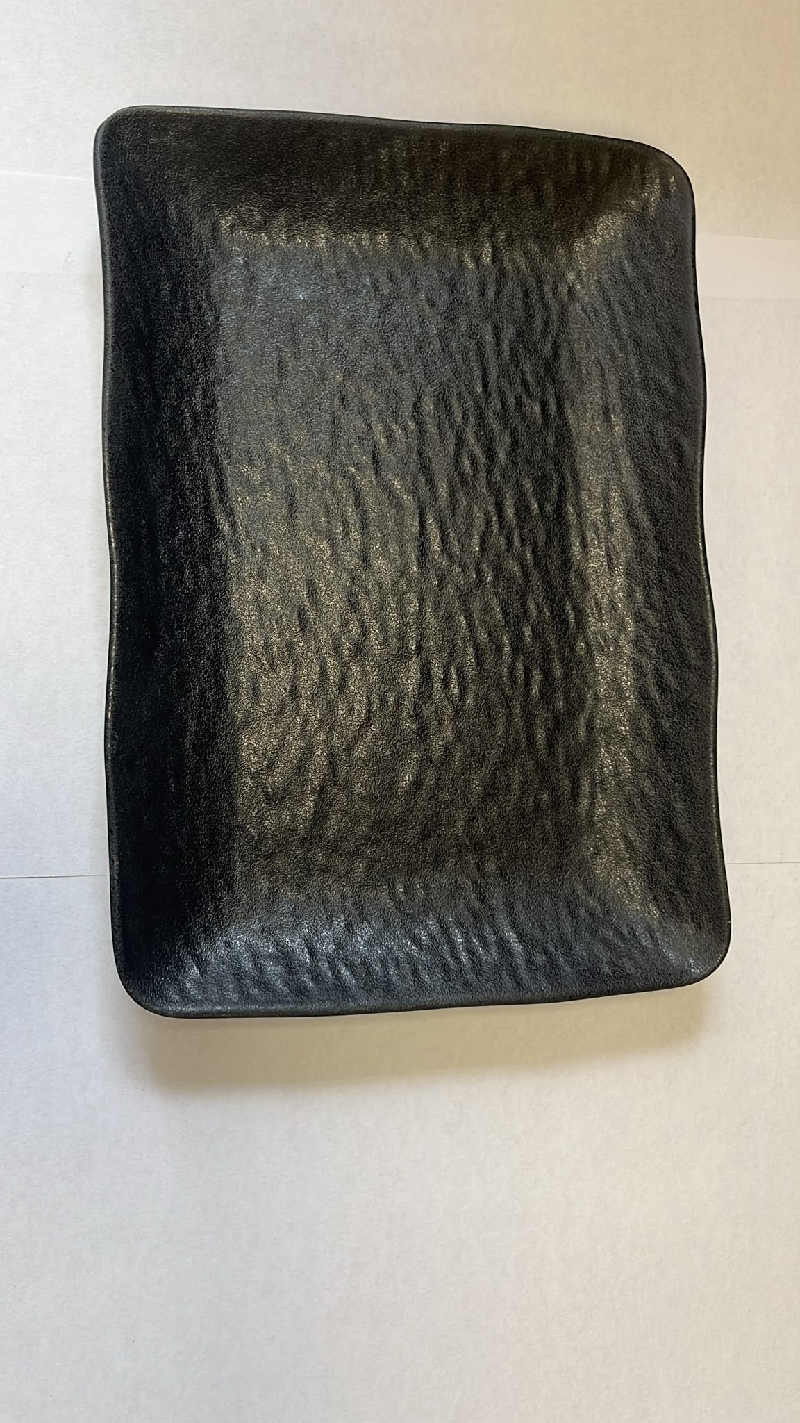 Black Plate 21 x 32 cm 260 Gram sku 8196