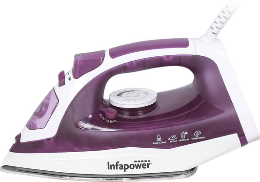 Infapower Steam Iron 2400W Mauve X603 A (Parcel Rate)