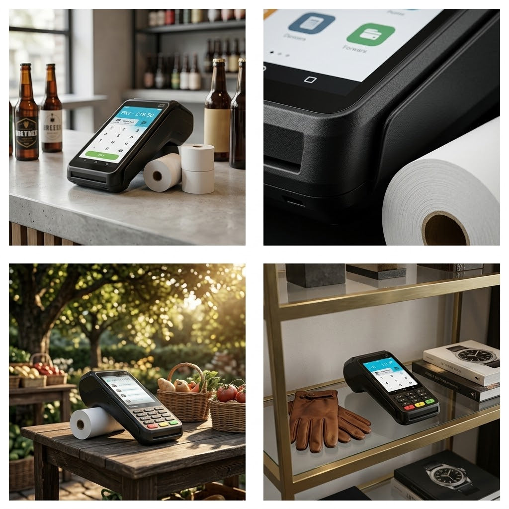 Thermal Paper Till Rolls 57 x 40mm, Pack of 20 – SKU TRS5740