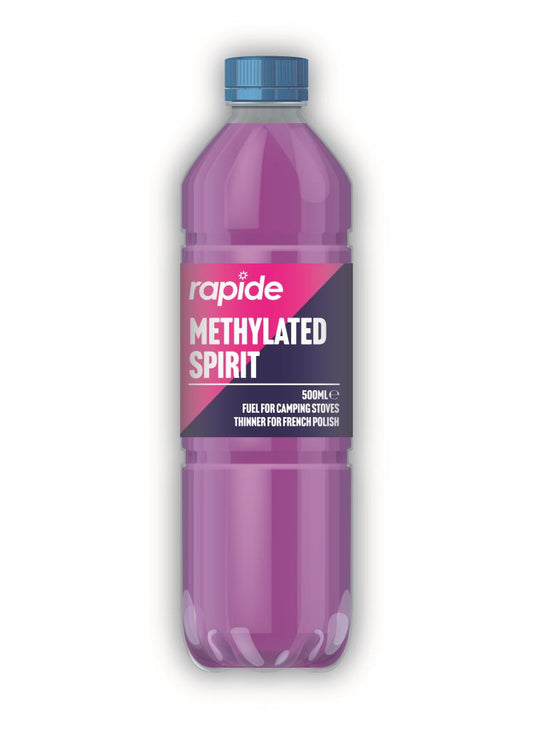 Rapide Methylated Spirit 500ml 1020 (Parcel Rate)