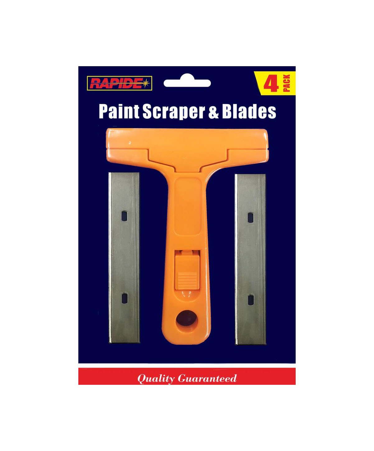 Rapide Paint Scraper with Blades 4 Piece Set 2860