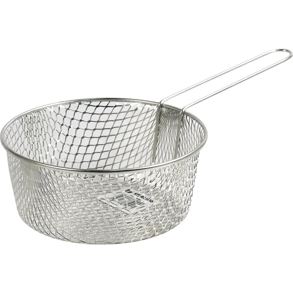Long Handle Metal Wire Chip Deep Frying Basket 7" ST81945