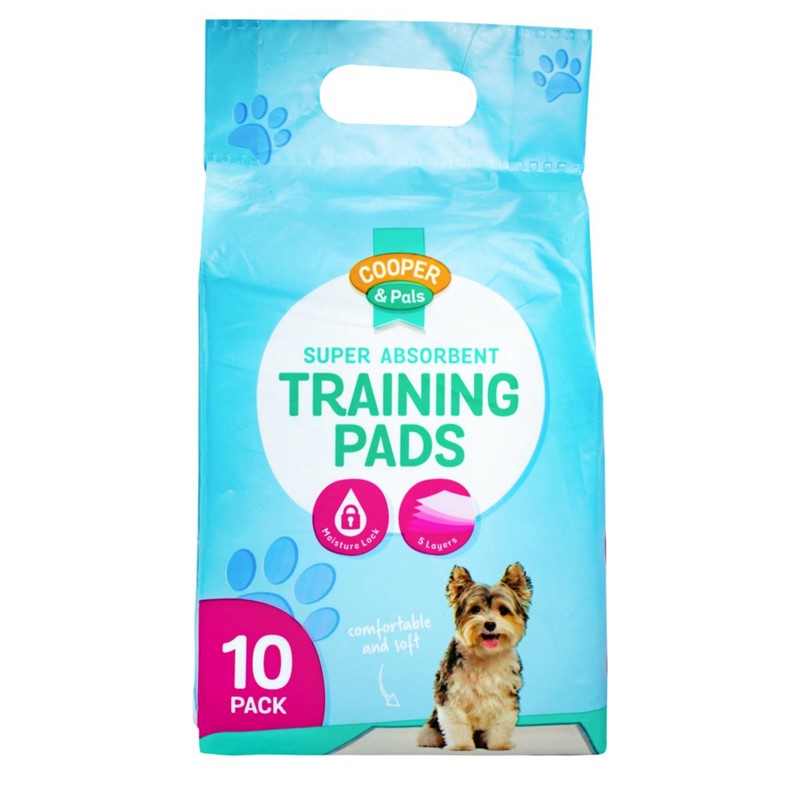 Pet Dog Puppy Training Pads 50 x 40 cm Pack of 10 321185 / 323880