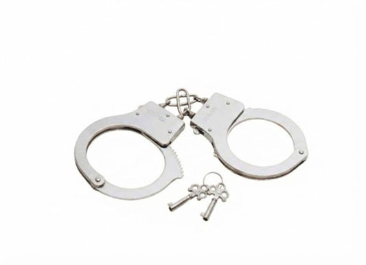 Sure Shot Childrens Metal Handcuffs Police Armed Robbery With Keys 3863