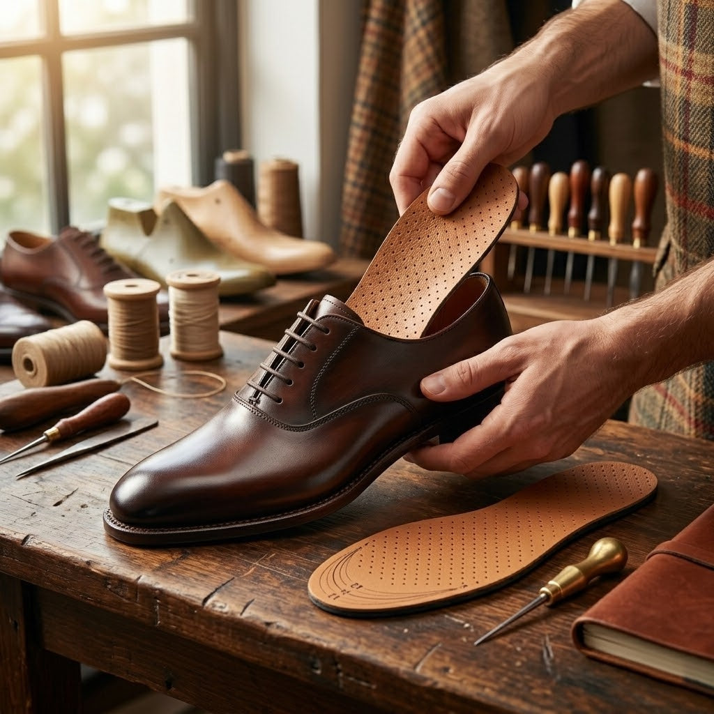 Synthetic Leather Insole Cut-to-Size 10-150mm Range 33g SKU INL