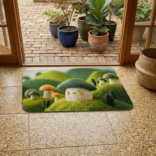 Superb Inside Door Mat Assorted Colours & Designs 300g 49cm x 38cm (Model 8136)